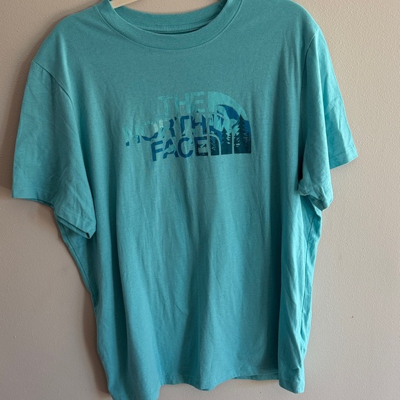 The North Face Tops - Super Soft The North Face Women’s Teal Graphic Tee